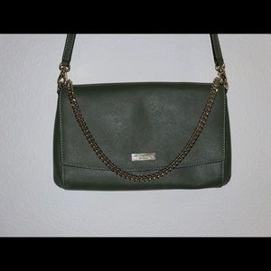 Olive green Kate spade cross body bag